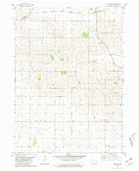 preview thumbnail of historical topo map of Clinton County, IA in 1980