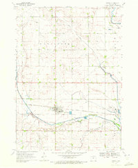 Download a high-resolution, GPS-compatible USGS topo map for Everly, IA (1972 edition)