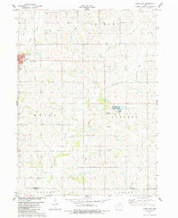 Download a high-resolution, GPS-compatible USGS topo map for Exira East, IA (1984 edition)