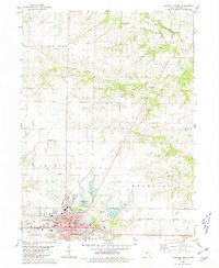 Download a high-resolution, GPS-compatible USGS topo map for Fairfield North, IA (1981 edition)