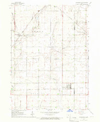 1965 Map of Farnhamville, 1966 Print