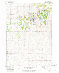 Download a high-resolution, GPS-compatible USGS topo map for Fayette, IA (1982 edition)