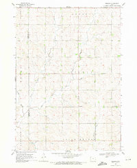 1969 Map of Fielding, 1971 Print