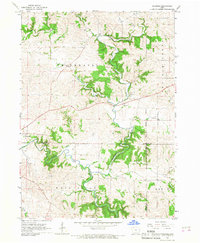 Download a high-resolution, GPS-compatible USGS topo map for Fillmore, IA (1967 edition)