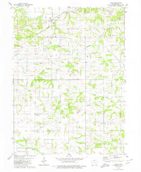 Download a high-resolution, GPS-compatible USGS topo map for Floris, IA (1980 edition)