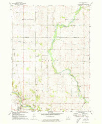 Download a high-resolution, GPS-compatible USGS topo map for Floyd, IA (1973 edition)
