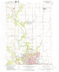 Download a high-resolution, GPS-compatible USGS topo map for Fort Dodge North, IA (1979 edition)
