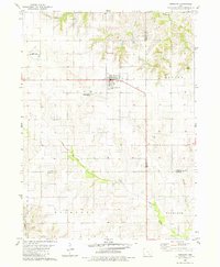 Download a high-resolution, GPS-compatible USGS topo map for Fremont, IA (1981 edition)