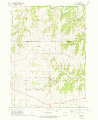 Download a high-resolution, GPS-compatible USGS topo map for Giard, IA (1973 edition)