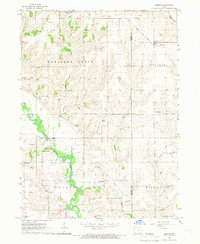 Download a high-resolution, GPS-compatible USGS topo map for Gibson, IA (1966 edition)
