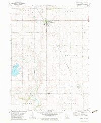 Download a high-resolution, GPS-compatible USGS topo map for Gilmore City, IA (1983 edition)