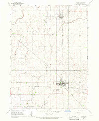 Download a high-resolution, GPS-compatible USGS topo map for Gowrie, IA (1966 edition)