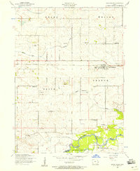 Download a high-resolution, GPS-compatible USGS topo map for Grand Mound, IA (1958 edition)