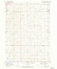 Download a high-resolution, GPS-compatible USGS topo map for Granville West, IA (1971 edition)