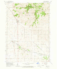 Download a high-resolution, GPS-compatible USGS topo map for Greeley, IA (1967 edition)