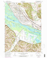 Download a high-resolution, GPS-compatible USGS topo map for Green Island, IA (1977 edition)