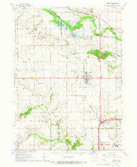 preview thumbnail of historical topo map of Grimes, IA in 1965
