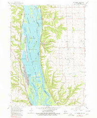 Download a high-resolution, GPS-compatible USGS topo map for Guttenberg, IA (1980 edition)