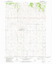 Download a high-resolution, GPS-compatible USGS topo map for Hawkeye, IA (1982 edition)