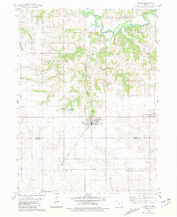 Download a high-resolution, GPS-compatible USGS topo map for Hedrick, IA (1981 edition)