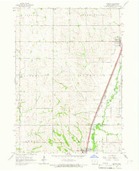 Download a high-resolution, GPS-compatible USGS topo map for Hinton, IA (1965 edition)