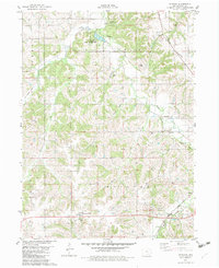Download a high-resolution, GPS-compatible USGS topo map for Hiteman, IA (1982 edition)