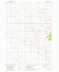 Download a high-resolution, GPS-compatible USGS topo map for Hobarton, IA (1980 edition)