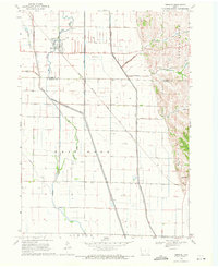 Download a high-resolution, GPS-compatible USGS topo map for Hornick, IA (1971 edition)