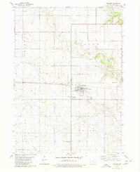 Download a high-resolution, GPS-compatible USGS topo map for Hubbard, IA (1980 edition)