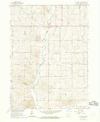 1967 Map of Ida Grove NW, 1968 Print