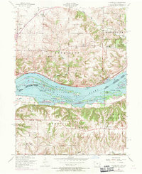 Download a high-resolution, GPS-compatible USGS topo map for Illinois City, IA (1971 edition)