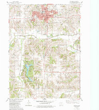 Download a high-resolution, GPS-compatible USGS topo map for Indianola, IA (1983 edition)