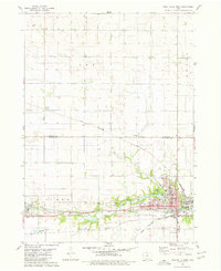 1979 Map of Iowa Falls, IA, 1980 Print