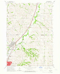 Download a high-resolution, GPS-compatible USGS topo map for James, IA (1965 edition)