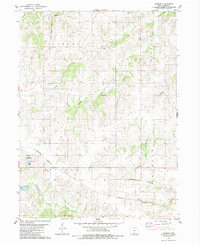 Download a high-resolution, GPS-compatible USGS topo map for Jamison, IA (1984 edition)