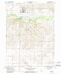 Download a high-resolution, GPS-compatible USGS topo map for Kalona, IA (1986 edition)