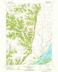 Download a high-resolution, GPS-compatible USGS topo map for Kingston, IA (1966 edition)