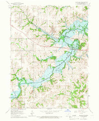 Download a high-resolution, GPS-compatible USGS topo map for Knoxville SW, IA (1966 edition)