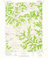 Download a high-resolution, GPS-compatible USGS topo map for La Motte, IA (1964 edition)