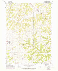 Download a high-resolution, GPS-compatible USGS topo map for La Motte, IA (1973 edition)
