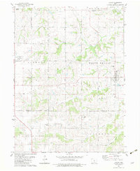 Download a high-resolution, GPS-compatible USGS topo map for Lacona, IA (1983 edition)