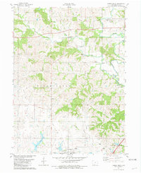 Download a high-resolution, GPS-compatible USGS topo map for Lamoni North, IA (1981 edition)