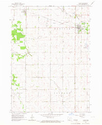 Download a high-resolution, GPS-compatible USGS topo map for Lamont, IA (1967 edition)