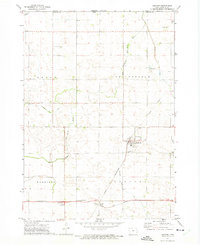 Download a high-resolution, GPS-compatible USGS topo map for Ledyard, IA (1975 edition)