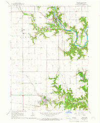 preview thumbnail of historical topo map of Lehigh, IA in 1965