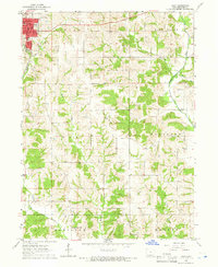 Download a high-resolution, GPS-compatible USGS topo map for Leon, IA (1966 edition)