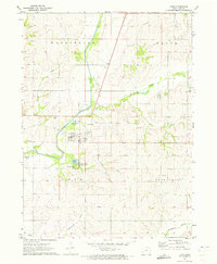 Download a high-resolution, GPS-compatible USGS topo map for Lewis, IA (1973 edition)