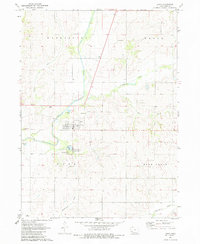 Download a high-resolution, GPS-compatible USGS topo map for Lewis, IA (1983 edition)