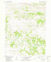 Download a high-resolution, GPS-compatible USGS topo map for Lockridge West, IA (1981 edition)