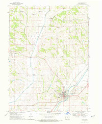 Download a high-resolution, GPS-compatible USGS topo map for Logan, IA (1972 edition)